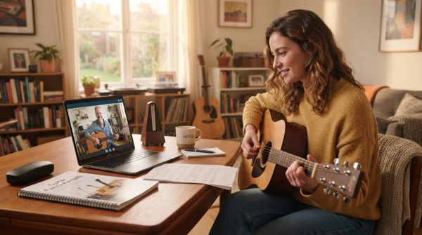 Apprendre la musique à domicile c'est possible